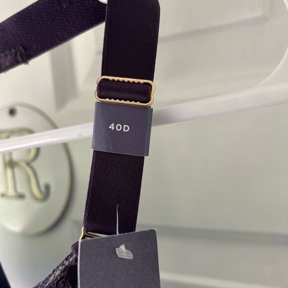 NWT Cacique Purple Boost Plunge Size 40D - Picture 4 of 6